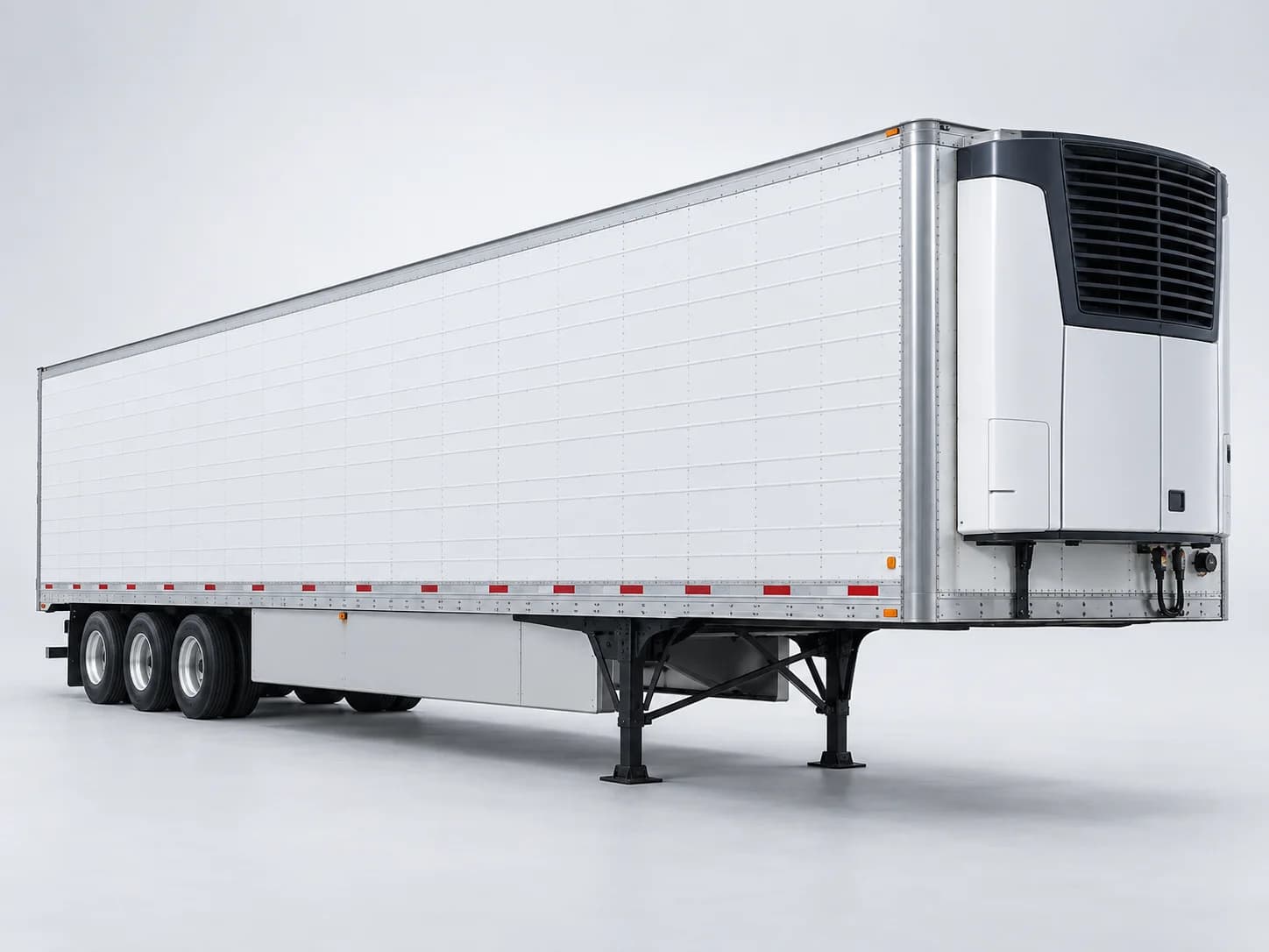 White 53-foot refrigerated trailer